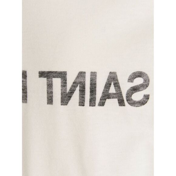 Saint Laurent Men Logo Print T-Shirt - Picture 4 of 4